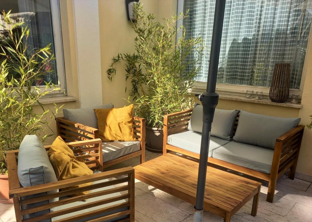 5-Zimmer-Appartement In Historischer Privatvilla, Meran Zentrum, Kostenloser Parkplatz Экстерьер фото